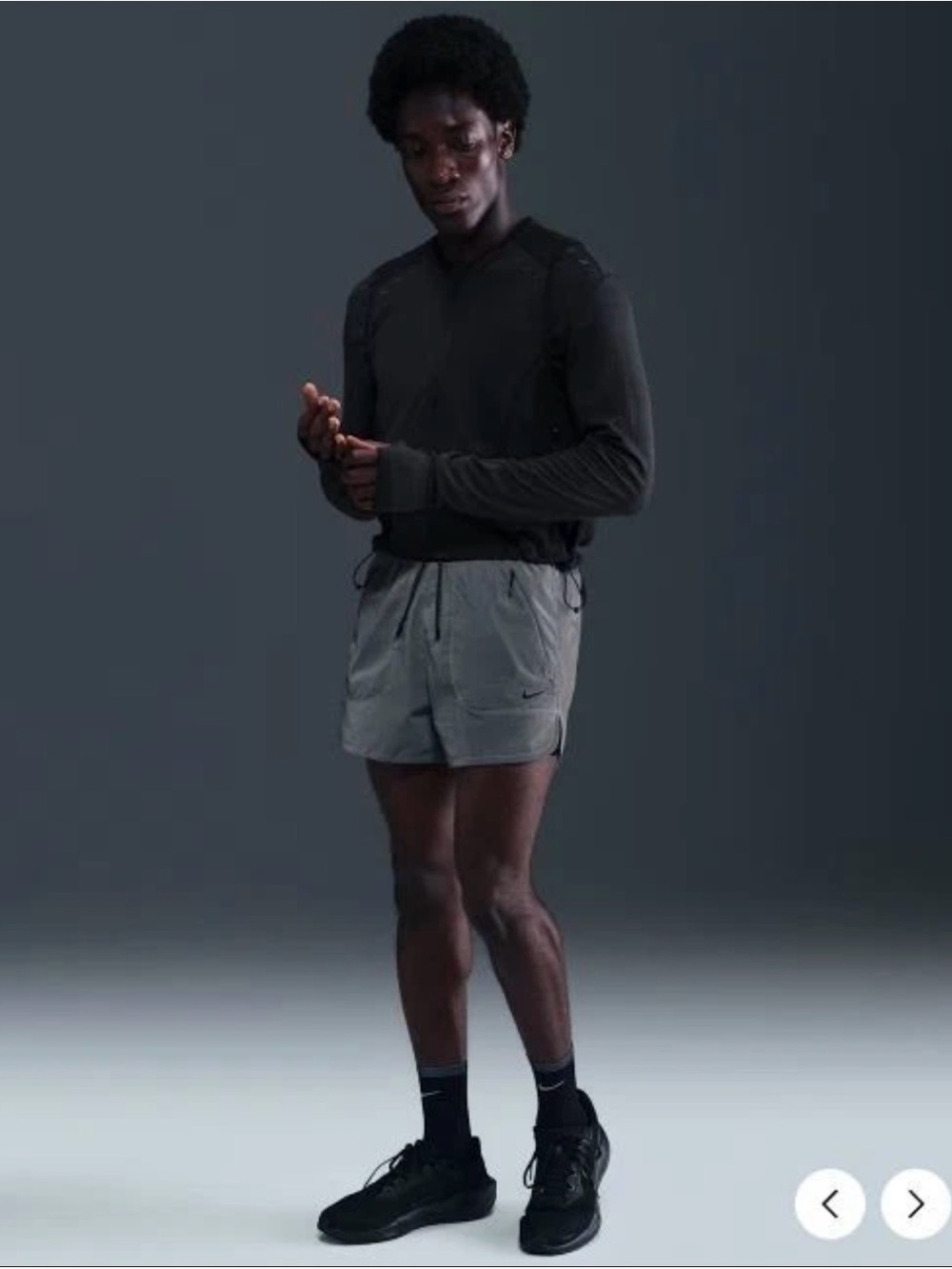 Nike Dri-Fit ADV 2-in-1 Reflective 4" Running Shorts Men’s Medium IM6267-010 NWT